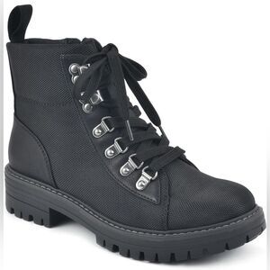 Cliffs by White Mountain Maximal Black lace-up combat boots